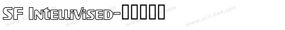 SF Intellivised字体转换